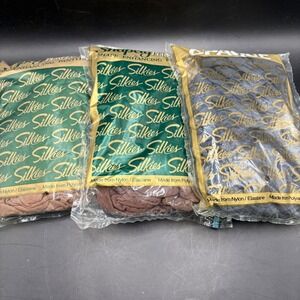 Silkies Perfection Shape Enhancing Pantyhose Queen XL Opaque Grey, Nude,‎ Beige